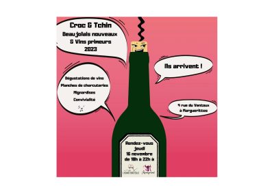 Croc & Tchin Beaujolais nouveaux & vins primeurs